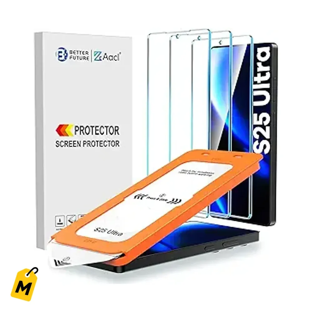 Protector Pantalla Samsung S25 Ultra AACL - 3-Pack Vidrio Templado