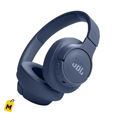 JBL Tune 720BT Azules: Sonido Duro, Bluetooth y Bateria Que Dura Un Monton