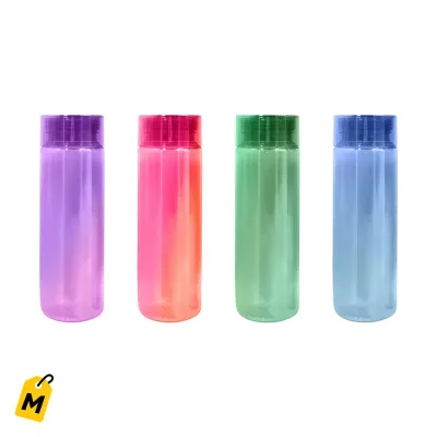 Botellas de Agua Iridiscentes Surtidas - Mantente Hidratado con Estilo