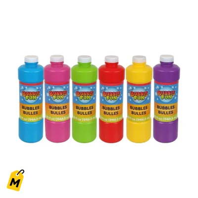 Botellas Gigantes de Burbujas 32 oz Pa la Gozadera