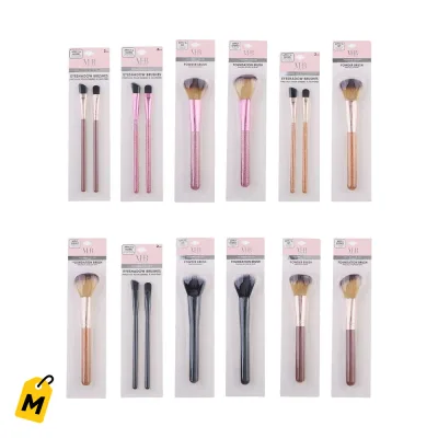 Brochas de Maquillaje Must Have Beauty, Estilos Chulisimos, Pack 1 o 2