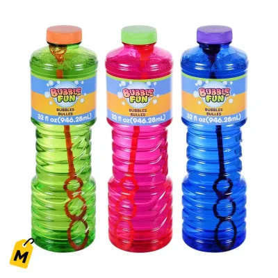 Burbujas De Colores 32oz Pa La Gozadera - Rosas y Azules