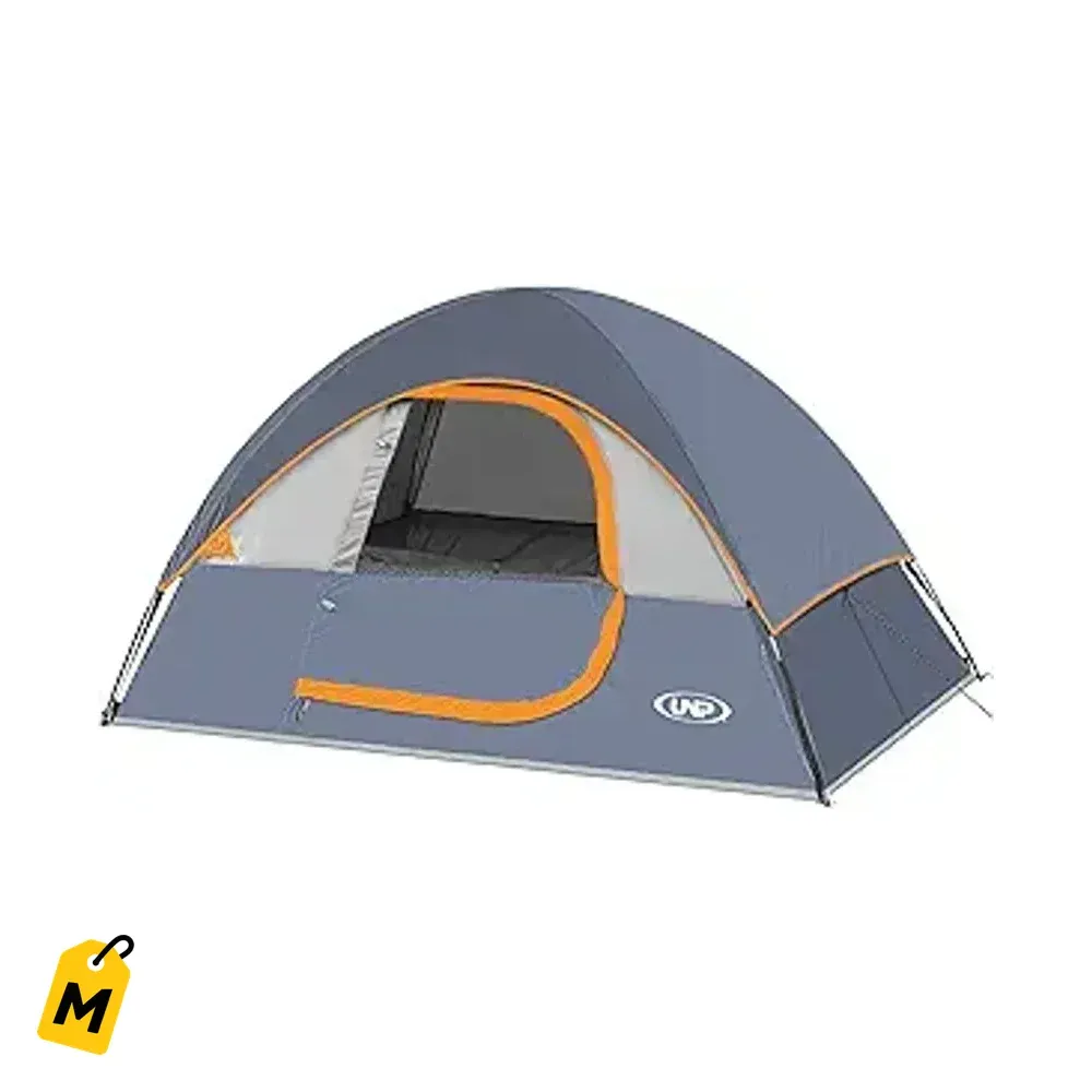 Carpa de Camping 2-4 Personas Impermeable y Resistente Facil de Armar Portatil