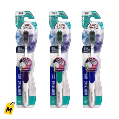 Cepillo de Dientes Blanqueador Gurunanda Espiral