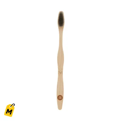 Cepillo Dental Ecologico Bambu Carbon Activado pa una Sonrisa Brillosa