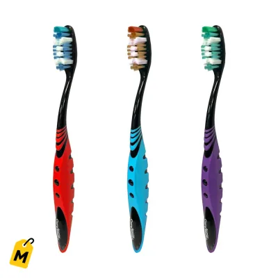Cepillo Gurunanda Smile Clean Cerdas Suaves Grandes Paquete Colores