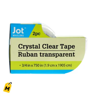 Cinta Clara Jot, Pack de 2 Rollos