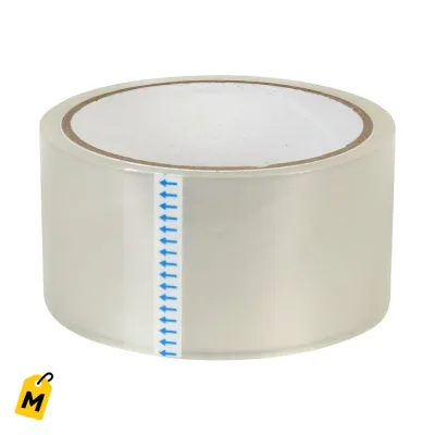 Cinta Adhesiva Transparente Jot 40 Yardas Empaque Sin Lio