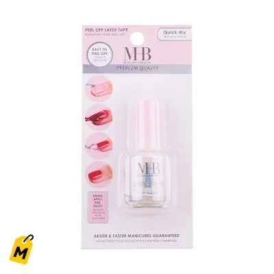 Cinta Protectora de Unas Latex - Manicura Nitida y Sin Lio