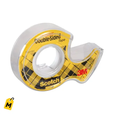 Cinta Scotch Doble Cara - Pega Fuerte y Facil Pa Tus Proyectos