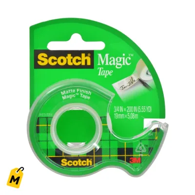 Cinta Scotch Magica Mate La Original Pa Todo En Tu Casa y Oficina