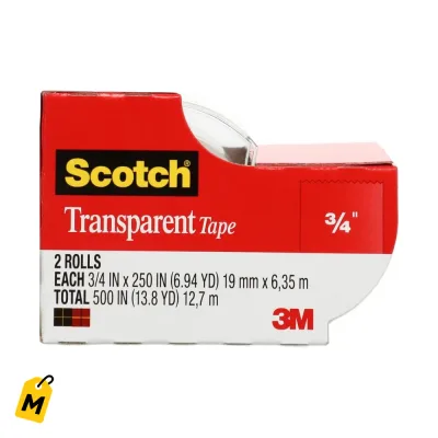 Cinta Scotch Transparente - Pack de 2 Rollos - Pa To Lo Que Necesites