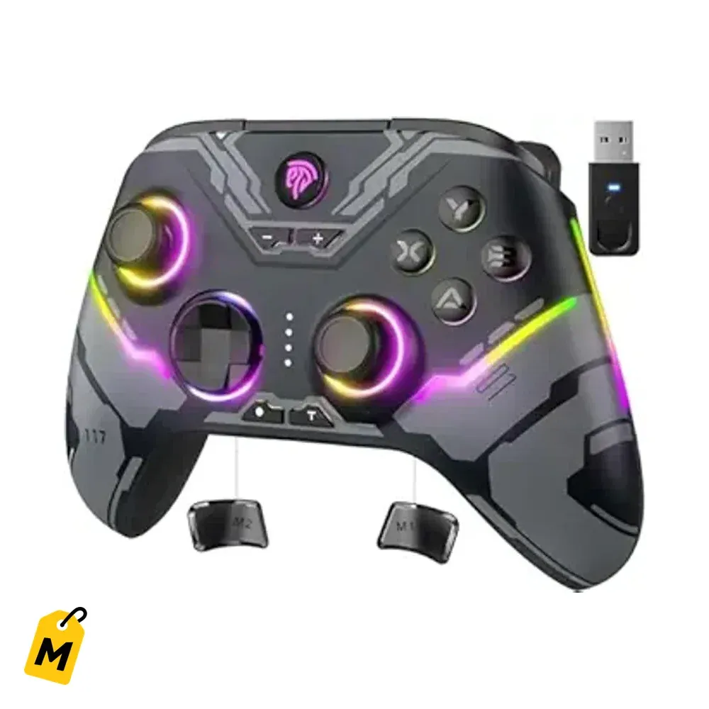 Control EasySMX X15 Inalambrico pa Gaming PC Switch Android - Joysticks Hall Effect
