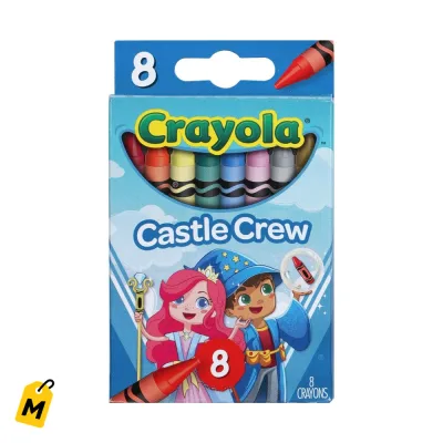 Crayola Castle Crew Crayones, Paquete de 8 Unidades
