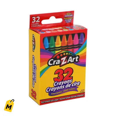 Crayolas Cra-Z-Art 32 Colores Paquete Pa La Escuela
