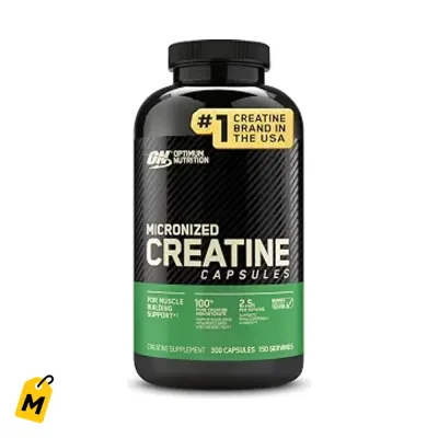 Creatina ON Capsulas - Fuerza, Recuperacion y Rendimiento Duro pa tu gym