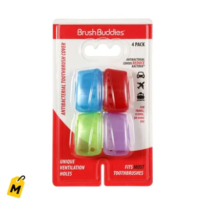 Cubiertas para Cepillo Antibacterial, Pack de 4