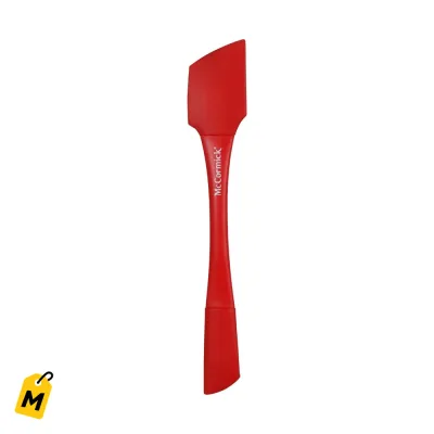 Espatulas McCormick de Silicon Rojo para Raspar y Untar Facil