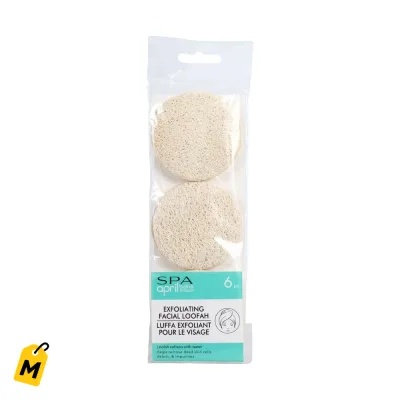 Esponjas Faciales Exfoliantes April Bath & Shower - Pack de 6