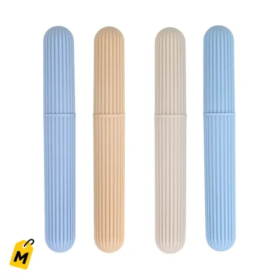 Estuche Luminant pa Cepillo de Dientes, Colores Surtidos, Pack de 2