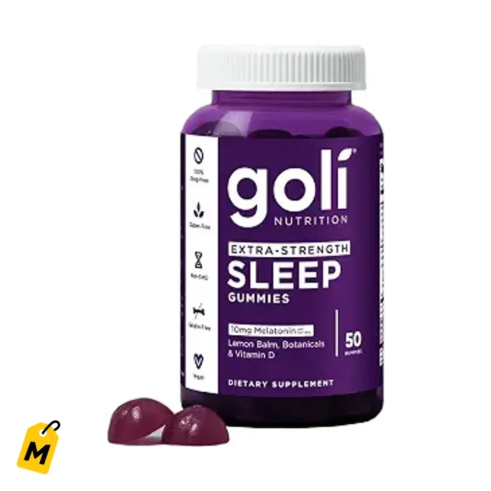Goli Gomitas Pa Dormir 10mg Melatonina - 50 Unidades - Veganas y Sin Gluten