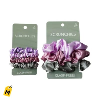 Gomas de Pelo de Saten Suaves - Paquetes Variados de 3 y 4