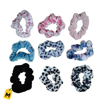 Gomas de Pelo de Terciopelo Suave - Pack de 3 para un Look Chulo
