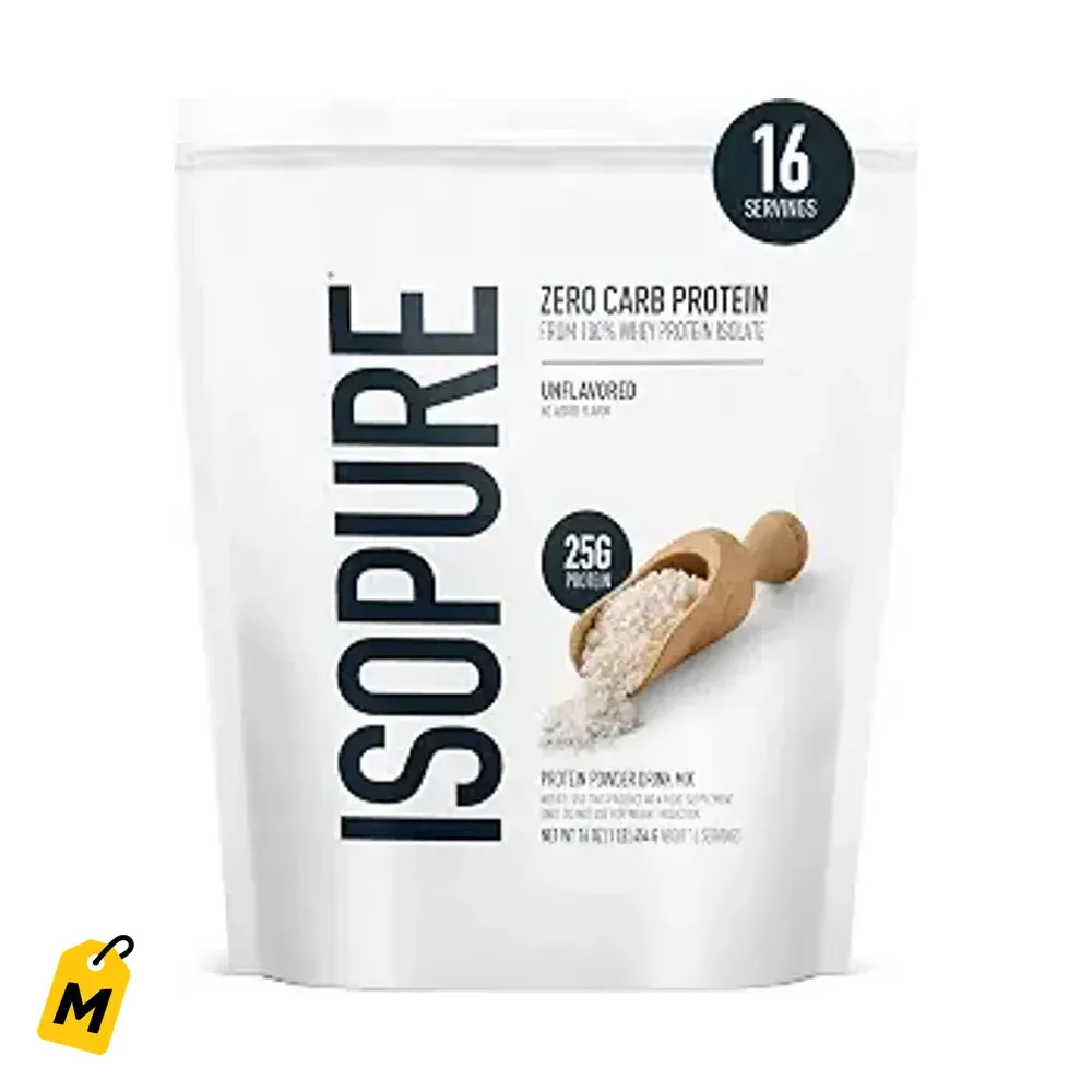 Isopure Proteina Cero Carbo Sin Sabor 1 LB - Pa Mantenerte Fit