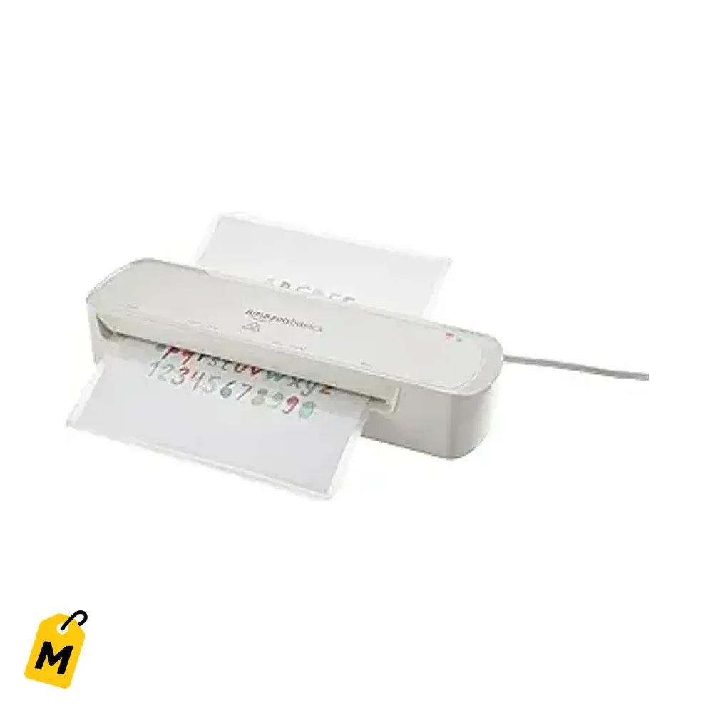 Laminadora Amazon Basics 9in Calentamiento Rapido 2 Temperaturas