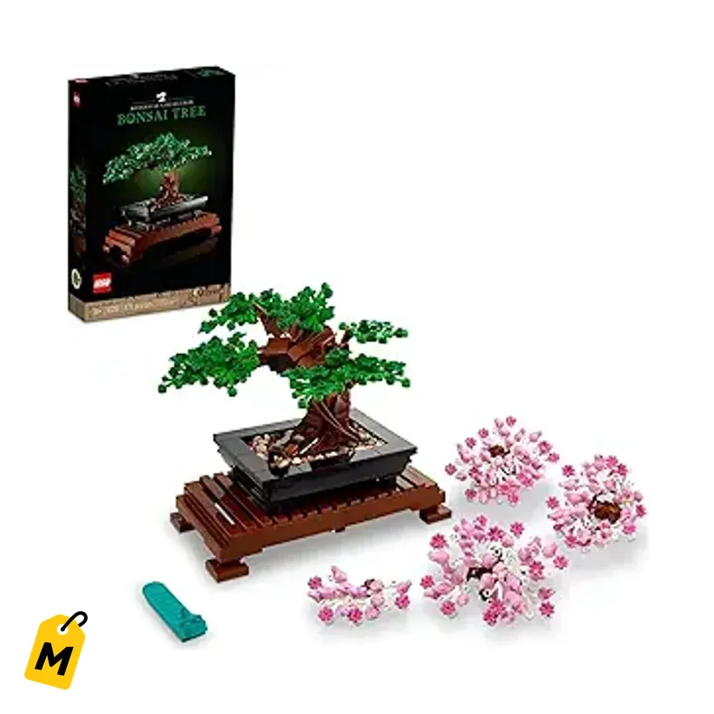 LEGO Bonsai Botanico - Arbolito pa armar, decora tu casa o oficina, pa adultos