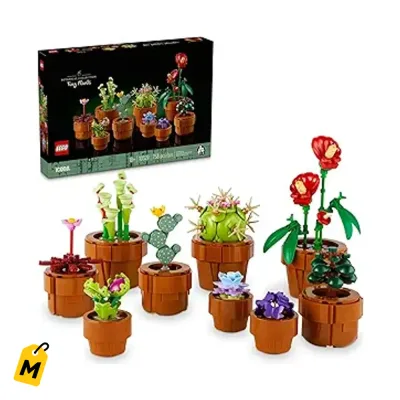 LEGO Plantitas Botanicas - Set Decoracion Sin Lio Pa Tu Casa y Oficina