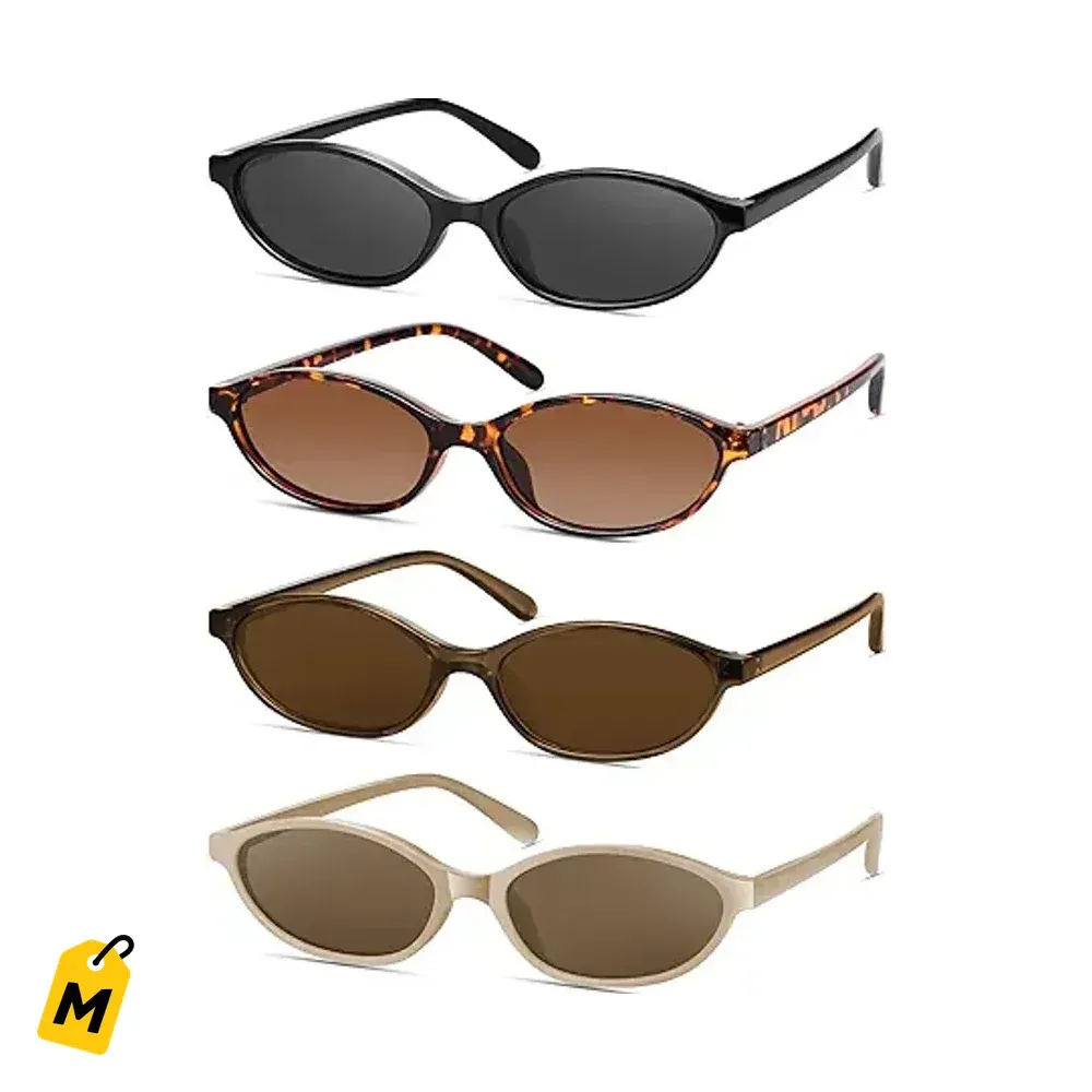 Lentes de Sol Ojo de Gato Retro Mujer Y2K Estilo Fino y Chulo Proteccion UV