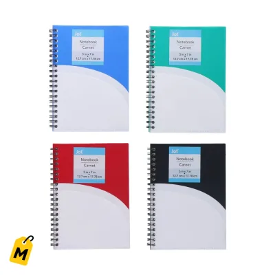 Libretas Jot Espiral 5x7 - Pa' tus notas y to lo que necesites