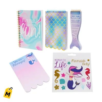 Libretas y Stickers de Sirenas CrownJewlz para la Imaginacion y Diversion
