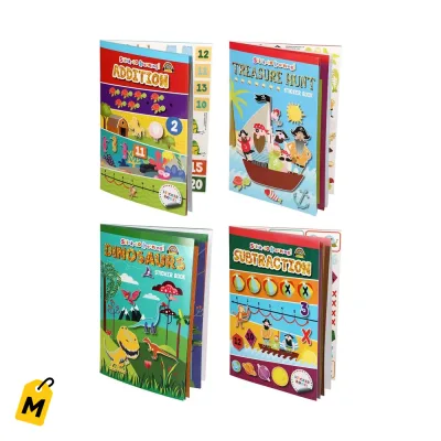 Libro de Actividades y Pegatinas Pa Que Los Ninos Se Entretengan