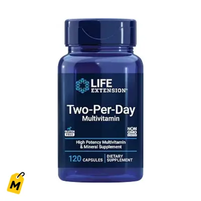 Life Extension Multivitaminico: B, C, D, Zinc. Tu dosis diaria de power, 120 capsulas!