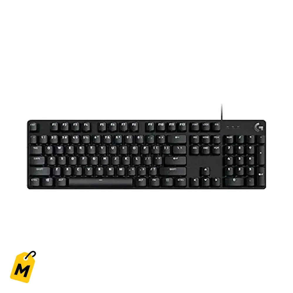 Logitech G413 SE Teclado Gaming Mecanico Negro - Con Luz, Anti-Ghosting, Aluminio