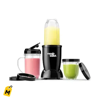 Magic Bullet Licuadora Pequena Negra 11 Piezas - La Que Te Resuelve