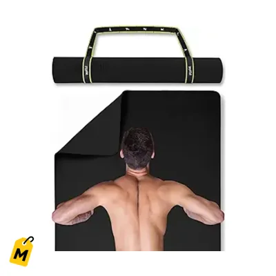 Mat gogoKIWI Extra Ancho 72x36 Antideslizante Pa Yoga Pilates y Ejercicio