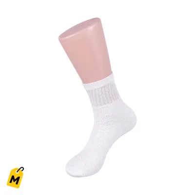 Medias Blancas Deportivas al Tobillo Pa Hombres - Pack de 3 Pares