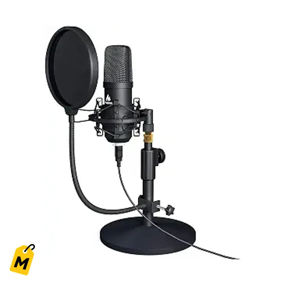 Microfono USB Maono A04T Kit Sonido Nitido Pa PC Streaming YouTube y Gaming