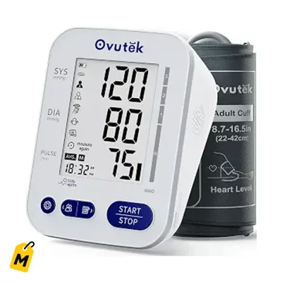 Monitor de Presion Arterial Ovutek - Chequeate en Casa, Super Exacto y Facil