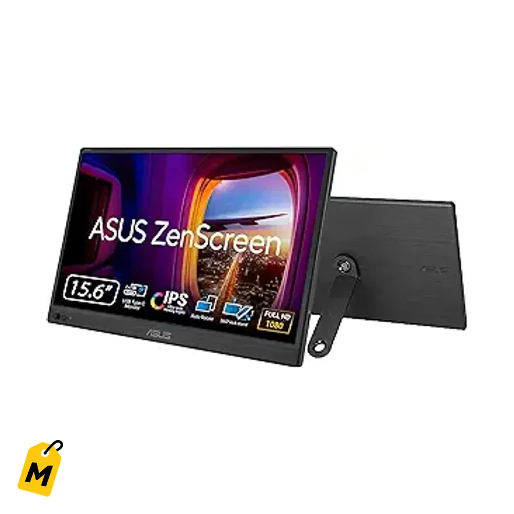 Monitor Portatil ASUS ZenScreen 15.6 pulg Full HD USB-C HDMI Pa tu Laptop