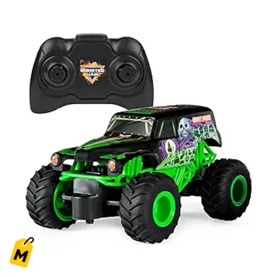 Monster Truck Grave Digger RC Oficial Monster Jam pa los ninos de 4 anos en adelante