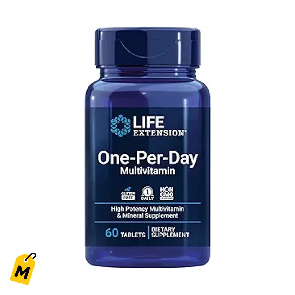 Multivitaminico Life Extension Una al Dia - Con 25+ Vitaminas, Minerales, Quercetina y Mas