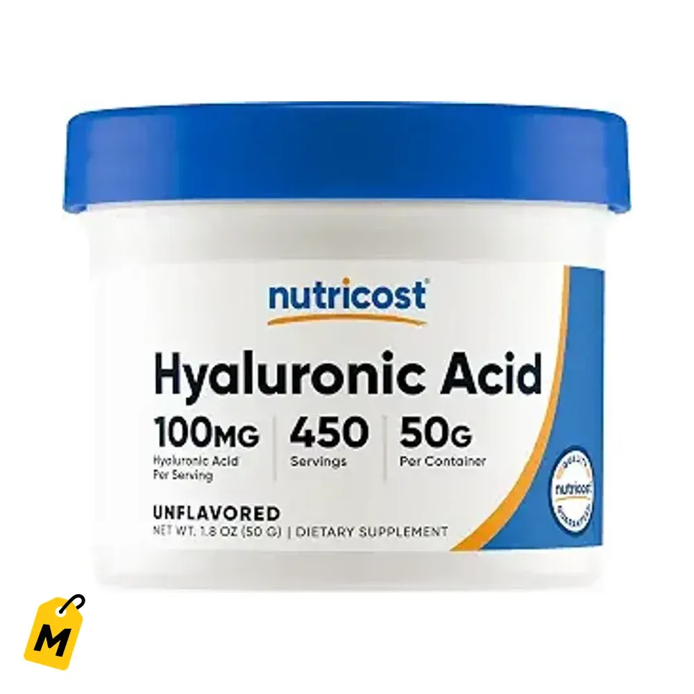 Nutricost Acido Hialuronico Polvo (50g) Piel y Articulaciones TOP