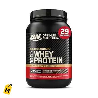 Proteina Whey Optimum Nutrition Gold Standard Sabor Chocolate Intenso 2 Libras