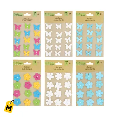 Pegatinas con Perlas para Tus Manualidades y Regalos