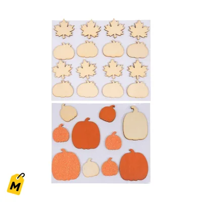 Pegatinas de Otono DIY para Proyectos Creativos y Decoracion