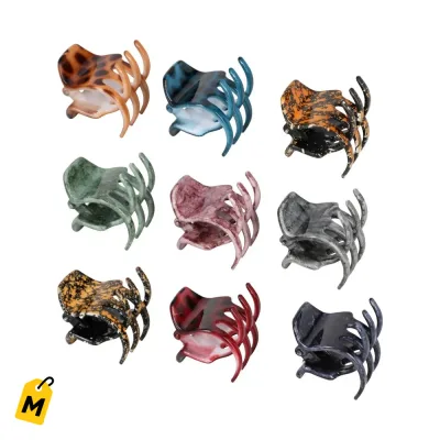 Pinzas Pa Pelo Surtidas 3-Pack - Estilo Facil y Rapido
